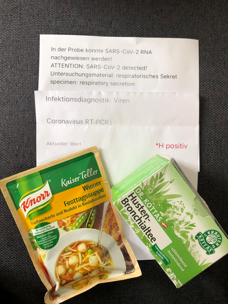 Wenn man den Corona-Arzt anruft und Billa abhebt