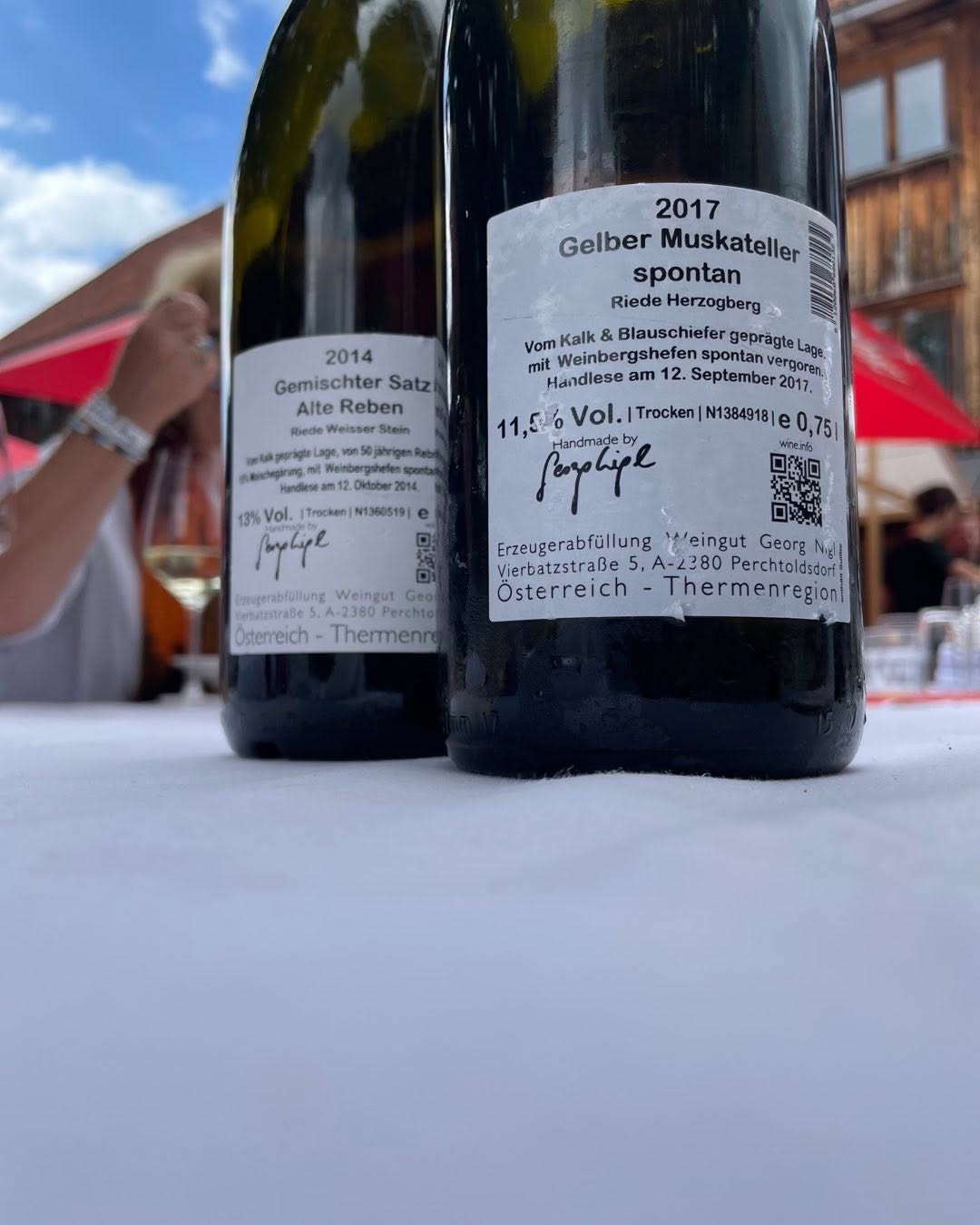 Sehr feine Weine …